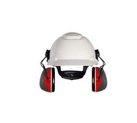 Casque antibruit 3M™ PELTOR™ série X, référence X3P3, 32 dB, Rouge