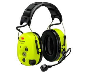 Casque antibruit 3M PELTOR WS ProTac XPI Prise FLX2 pour connexion d'appareils externes, serre-tête, Bluetooth, jaune, MT15H7AWS6-111 x1 morceau