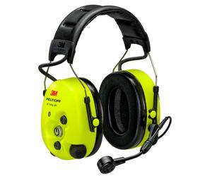 Casque antibruit 3M Peltor WS ProTac XPI, serre-tête, Bluetooth multipoint, écoute ambiante, microphone IP67, jaune, MT15H7AWS6 x1 morceau
