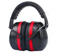 Casque antibruit C® 35db taux de réduction Couvercle rotatif à 360 degrés Isolation phonique Kit de cache-oreilles remplaçables