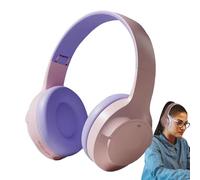 Casque antibruit - Casque sans fil pliable sur la tête | Casque sans fil confortable avec suppression du bruit pour homme et femme