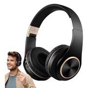 Casque antibruit - Casque stéréo antibruit - Casque supra-auriculaire pour le divertissement, casque pliable pour la maison et les voyages