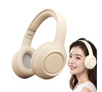 Casque antibruit - Écouteurs de jeu sans fil, casque multifonction avec suppression du bruit avec fente pour carte pour les trajets et l'entraînement sur la pelouse