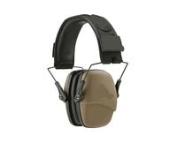 Casque antibruit passif extérieur casque Anti-bruit Amplification sonore de Protection auditive pliable(Desert)