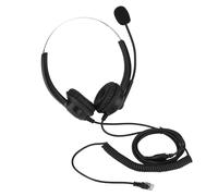 Casque antibruit pour le bureau, câble long pour une grande liberté de mouvement, confort optimal grâce à ses oreillettes pivotantes à 360,