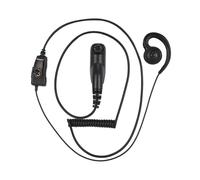 Casque antibruit pour radio Motorola, oreillette pivotante, fonction mains libres, bouton PTT en forme de C pour XPR7380APX4000, équipement de