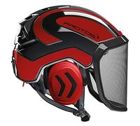 Casque arboricole Protos Integral de Pfanner - Rouge & Noir