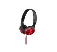 Casque arceau - SONY - MDR-ZX310R - Rouge - Filaire - Suppresseur de bruit actif