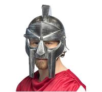 Casque armure gladiateur adulte - MARQUE - Modèle - Noir brossé - Gris - Extérieur