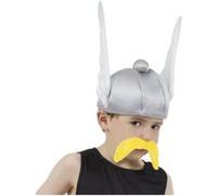 Casque Astérix© Tissu Enfant - Gris Gris G