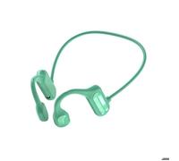 Casque Audio à Conduction Osseuse - AVIZAR - Malibu - Bluetooth 5.2 - Vert - Résistant à la transpiration