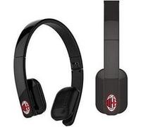 AC Milan H004-Mil Casque Bluetooth, Rouge/Noir