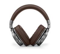 Muse Casque audio Bluetooth Premium aspect cuir mains libres marron