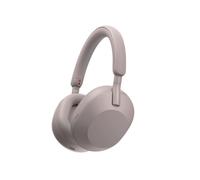 Casque audio arceau sans fil Sony WH1000XM5 rose à réduction de bruit