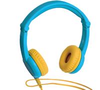 Casque audio Lunii compatible avec Ma Fabrique à Histoire et FLAM Bleu et jaune
