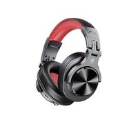 Casque audio bluetooth 5.2 studio dj 72h autonomie - fusion a70 - Rouge