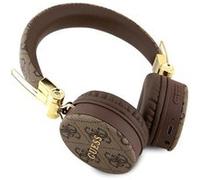 Casque Audio Bluetooth 5.3 Compatible Siri Certifié IPX4 Motif 4G Guess Marron Marron G
