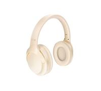Casque Audio Bluetooth à Réduction de Bruit Pliable Beige