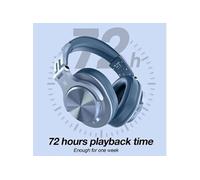 Casque audio Bluetooth Fusion A70 Shareport 72h autonomie Bleu