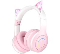 (Casque audio Bluetooth pour enfants avec contrôle du volume 85/95dB pour smartphone, iPad, tablette, Kindle, casque stéréo pour enfants à l'école
