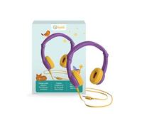 Lunii - Casque Audio Violet - Compatible avec Ma Fabrique à Histoires - pour Les Enfants de 3 à 8 Ans