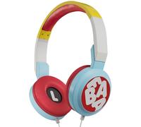 Faba Casque audio Dudun – Enfants 3-10 ans, réglable et pliable, fil long, 85 dB, multicolore TU