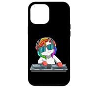 Casque Audio EDM Rave Unicorn DJ Dance Music Mix Coque pour iPhone 12 Pro Max