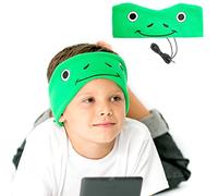Casque Audio Enfant Modèle Grenouille Verte | Bandeau Confortable Avec Écouteurs, Léger Et Facile À Utiliser | Disponible Dans Différentes Couleurs Et Design Amusant Avec Animaux Et Dessins Animés