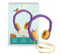 Lunii - Casque Audio Enfant Filaire - Pliable, Réglable et Confortable - Compatible avec Ma Fabrique à Histoires et FLAM - pour Les Enfants de 3 à 12 Ans - Violet