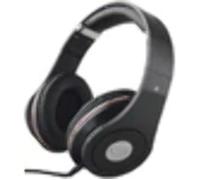 Esperanza Casque audio EH141K Stéréo pliant avec contrôle du volume câble 5 m Noir
