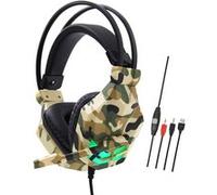 Casque audio F1 jeu Microphone stéréo supra-auriculaire 3,5 mm pour N-Switch - Jaune Jaune G