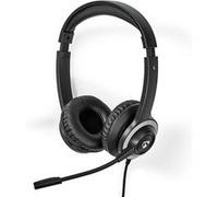 Casque Audio Filaire Avec Microphone Et Contrôle De Volume Usba Et Usbc Noir