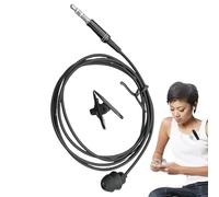 Casque audio filaire de haute qualité, casque isolant de bruit, embout en silicone souple | Casque noir compact pour lecteurs MP3, appels, entraînements, utilisation extérieure, adaptation