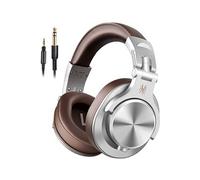 Casque Audio Filaire, Ecouteur DJ studio A71 Compatible Smartphone/PC -Argent