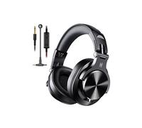 Casque Audio Filaire,Ecouteur DJ studio A71 Compatible Smartphone/PC -noir