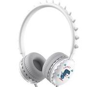Casque Audio Filaire pour Enfant 3.5mm Dino Edition Eko Blanc Blanc G