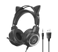 Casque audio filaire | Réduction Du Bruit Avec Microphone,Casque Filaire Dédié Aux Jeux Vidéo - Pour appels téléphoniques, étude, visionnage de vidéos, maison, appartement, filles,