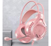 Casque Audio Gamer USB 7.1 Avec Lumières Colorées Et Microphone Durable YONIS