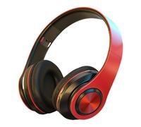 Casque audio générique sans fil Bluetooth avec caisson de basses, Bluetooth 5.1, pour jeux vidéo, musique et sport sur ordinateur ou mobile