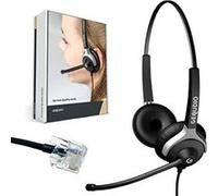 Casque Audio Gequdio WA9024 Filaire Isolation Acoustique Supra Auriculaire Noir Noir G