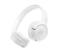 Casque audio Jbl Tune 535BT Blanc, supra-auriculaire Bluetooth sans fil et son JBL Pure Bass