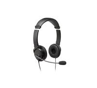 Casque Audio K97601WW Filaire 94dB Annulation du Bruit Active Supra-Auriculaire USB Noir
