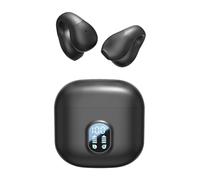 Casque audio M67 modèle privé super longue durée de vie de la batterie type clip d'oreille non intra-auriculaire sans fil haute qualité sonore affichage numérique SYz96 (A, 5,4 x 5,3 cm)
