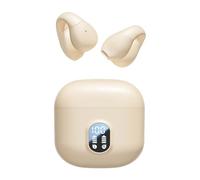 Casque audio M67 modèle privé super longue durée de vie de la batterie type clip d'oreille non intra-auriculaire sans fil haute qualité sonore affichage numérique SYz96 (B, 5,4 x 5,3 cm)