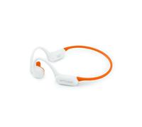 Casque audio Muse de sport sans fil à conduction osseuse M-238 BCW avec lecteur MP3 Blanc et Orange