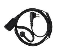 Casque audio NIKOU à crochet d'oreille, modèle M, avec bouton PPT, compatible avec les modèles GP2000 et GP2100.