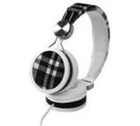 Casque audio ON.EARZ WATI B Tartan Noir et Blanc G