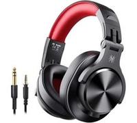 Casque Audio OneOdio Fusion A70-BR-DE Sans Fil Bluetooth Circum-Auriculaire Microphone Anti-Bruit Pliable Rouge Red G
