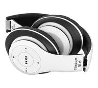 Casque Audio Sans Fil Bluetooth 4.0 micro-SD P15 Blanc