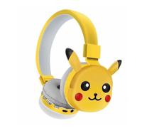 Casque Audio Pokemon Pikachu Bluetooth pour enfants à partir de 4 ans